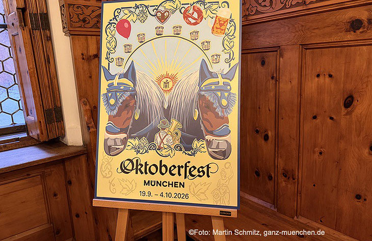 Oktoberfest-Plakatwettbewerb 2026: 2. Preis: Roland Hefter (&copy;Foto: Martin Schmitz)